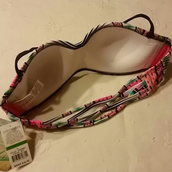 "HOBIE Tribal Print Bandeau" - Picture 2 of 7